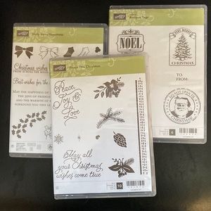 Stampin’ Up Christmas Bundle of 3